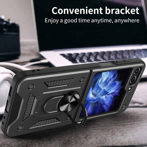 Techsuit - CamShield tok Samsung Galaxy Z Flip 6 - Zöld