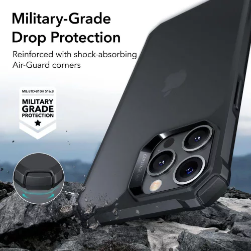ESR Air Armor fekete tok (iPhone 14 Pro)