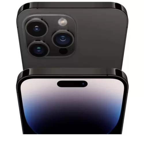 iPhone 14 Pro 128GB Space Black - E-SIM - Használt, Megkímélt - 1 Év Garancia