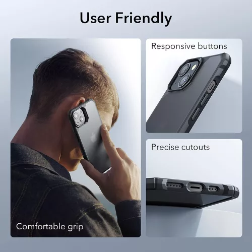 ESR Air Armor fekete tok (iPhone 13/14)