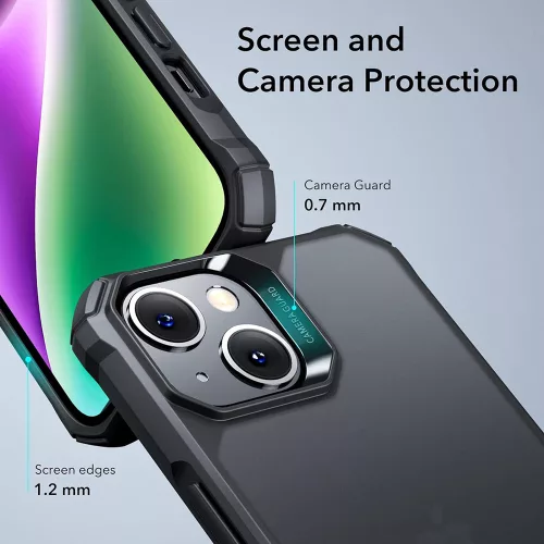 ESR Air Armor fekete tok (iPhone 13/14)
