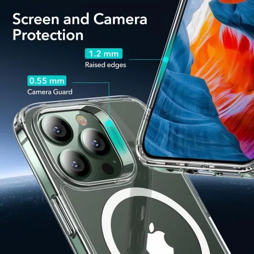 ESR Hybrid Magsafe átlátszó tok (iPhone 13 Pro Max)