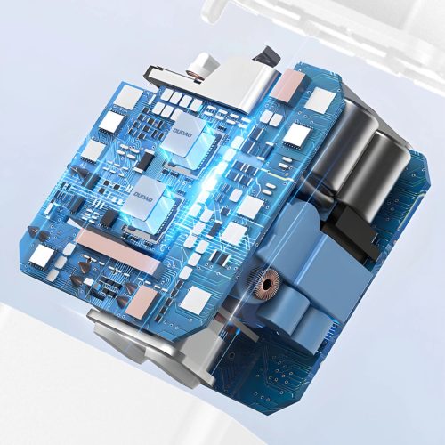 Dudao A4EU USB-A 2.1A fali töltő adapter - fehér