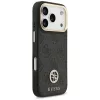 iPhone 17 Pro, Guess - Hardcase 4G Strass Logo MagSafe tok, pánttal - Fekete