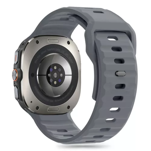 Tech-Protect Silicone Line Szíj Samsung Galaxy Watch Ultra (47mm) - Szürke