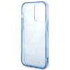Guess átlátszó kék porcelán mintás tok (iPhone 14 Pro)