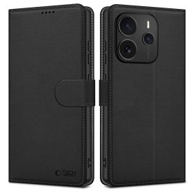   Tech-Protect Kártyatartós telefontok Xiaomi Redmi Note 14 5G - Matt fekete