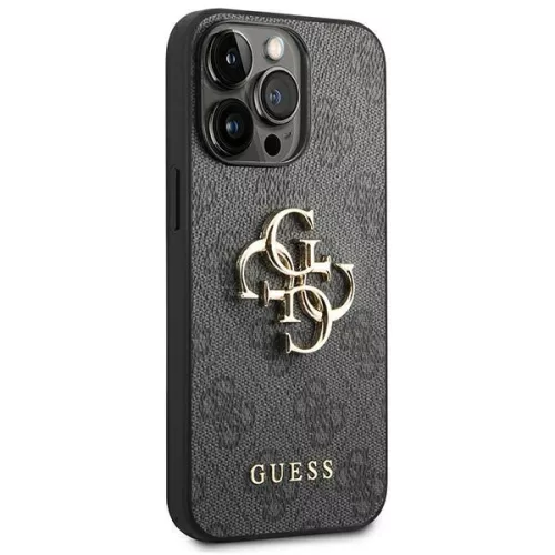 Guess szürke fém logos tok (iPhone 13 Pro Max)