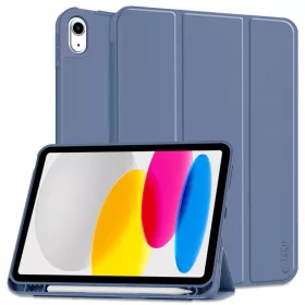   Tech-Protect iPad tok Pencil tartóval - Kék - iPad 10.9" 2022