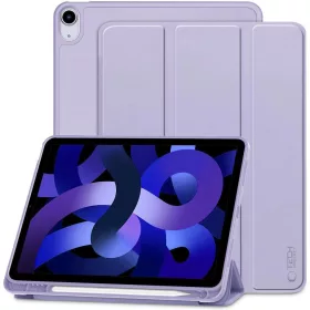  Tech-Protect iPad tok Pencil tartóval - Lila - iPad 10.9" 2022