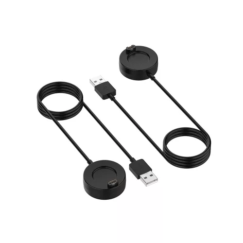 Techsuit Garmin okosóra töltőkábel állvánnyal - USB - 5W, 1 méter