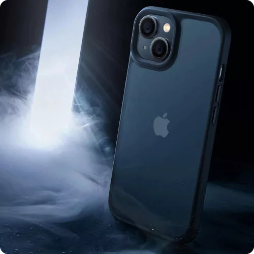 Tech-Protect MagMat átlátszó tok iPhone 15 Pro Max - átlátszó/fekete