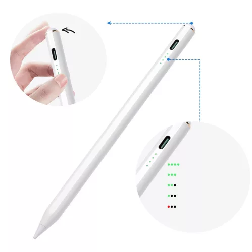 Joyroom JR-X9 Active Érintő Ceruza, Stylus Pen Apple iPad-hez Fehér
