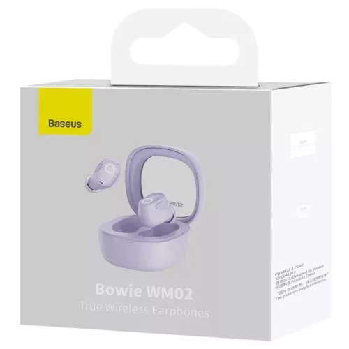 Bowie WM02 Vezeték nélküli bluetooth fülhallgató - Lila