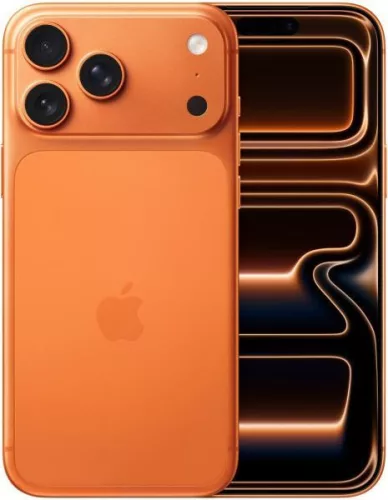 iPhone 17 Pro Max 256GB Orange - E SIM - 95% Akku - Használt, Független Kiváló - 2 Év Garancia