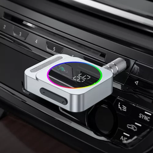 Borofone BC52 Audio Bluetooth vevő AUX BC52 True Way - Ezüst