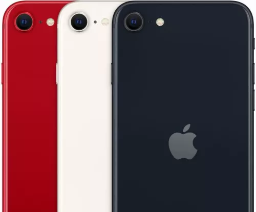 iPhone SE 3rd Gen (2022) 64GB Red- Használt, Megkímélt  - 6 Hónap Garancia