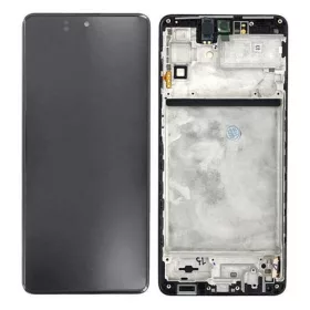   Gyári OEM LCD kijelző - Fekete - Samsung Galaxy M51 2020 - SM-M515