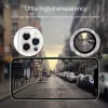 Iphone 17, Csillogós Kameralencse védő edzett üveg, kövekkel (2db) - Arany - HARD DIAMOND