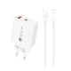 Akciós Gyorstöltő Adapter + Lightning kábel telefonhoz (Csak készülék rendeléshez)