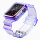 Szilikon Szíj és Tok Apple Watch-hoz - 44 mm - Lila