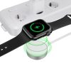 Tech-Protect Ultraboost Apple Watch USB-A mágneses töltő 1,2m - Fehér