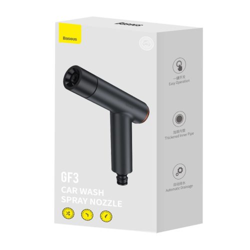 Baseus GF3 autómosó pisztoly / locsolópisztoly - sötétszürke