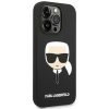Karl Lagerfeld szilikon fekete tok (iPhone 13 Mini)
