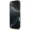 iPhone 17, Guess - Hardcase 4G Triangle Logo MagSafe tok - Fekete