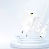 Töltő adapter 2,4A, USB-A - Fehér - Dudao A23