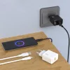 Töltő adapter 2,4A, USB-A - Fehér - Dudao A23
