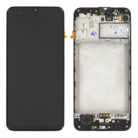   Gyári OEM LCD kijelző - Fekete - Samsung Galaxy M31 / M21s / F41 2020 - SM-M315/M217/F415