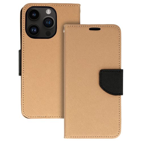 Fancy Case Kinyitható Barna/Fekete tok (Samsung A33 5G)