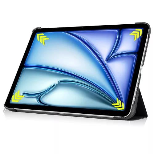 Techsuit - FoldPro - iPad Air 13 (2024) / Air 13 (2025) - Fekete