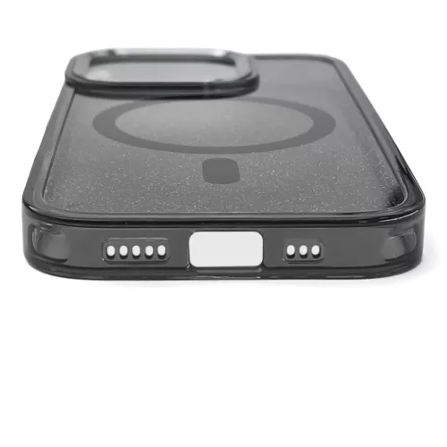 Glitteres Fekete MagSafe tok - iPhone 16 Pro Max