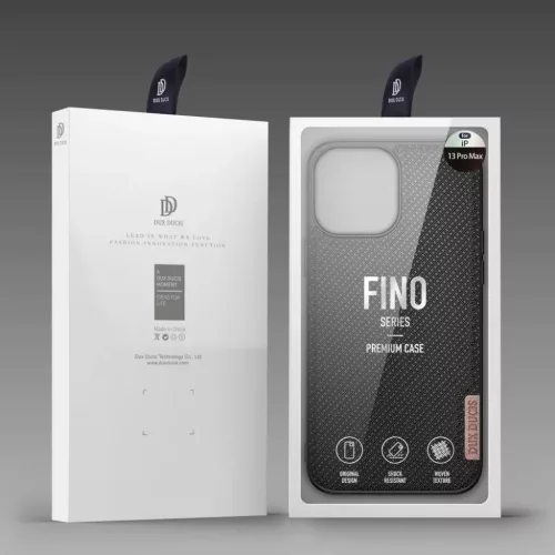 Dux Ducis FINO fekete tok (iPhone 13 Pro)