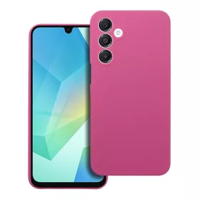   SILICONE 2mm vastag tok Samsung A36 / A56 - Sötétrózsaszín