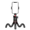 Techsuit Szelfibot (C03) - Rugalmas, teleszkópos állvánnyal - Fekete