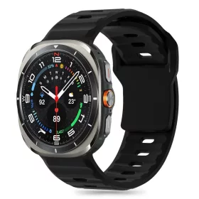   Tech-Protect Silicone Line Szíj Samsung Galaxy Watch Ultra (47mm) - Fekete