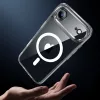 iPhone 17 Air, Ütésállő MagSafe-es tok, Kameravédelemmel, Légpárnás sarkokkal - Átlátszó - ESR Classic Hybrid HaloLock