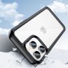 Space ütésálló átlátszó fekete tok (iPhone 12 Pro Max)
