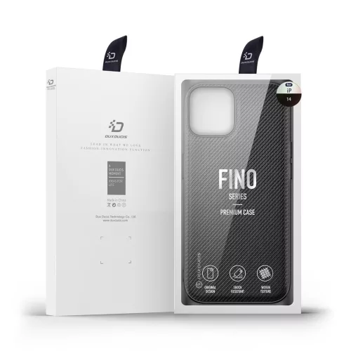 Dux Ducis FINO fekete tok (iPhone 14 Plus)