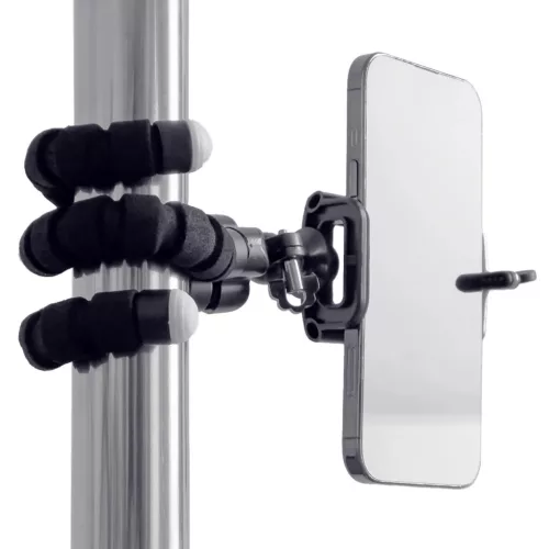Rugalmas tripod állvány telefonhoz és szelfikamerához