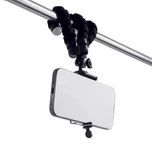 Rugalmas tripod állvány telefonhoz és szelfikamerához