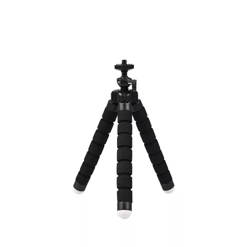 Rugalmas tripod állvány telefonhoz és szelfikamerához