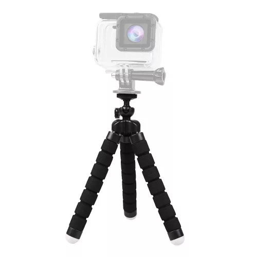 Rugalmas tripod állvány telefonhoz és szelfikamerához