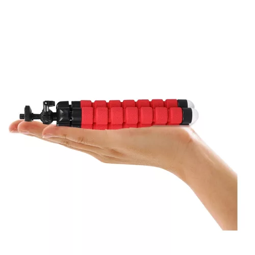 Rugalmas tripod állvány telefonhoz és szelfikamerához