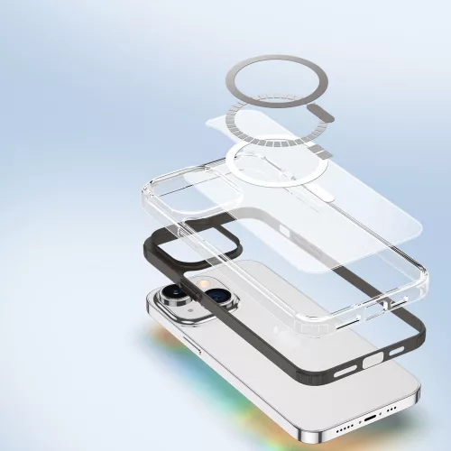 Dux Ducis Clin2 átlátszó szürke tok (iPhone 14 Pro)