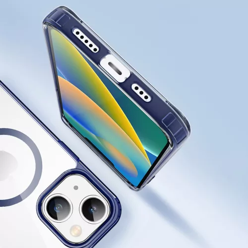 Dux Ducis Clin2 átlátszó rózsaszín tok (iPhone 14 Pro)