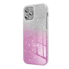 Csillogós átmenetes rózsaszín tok (Samsung A51)